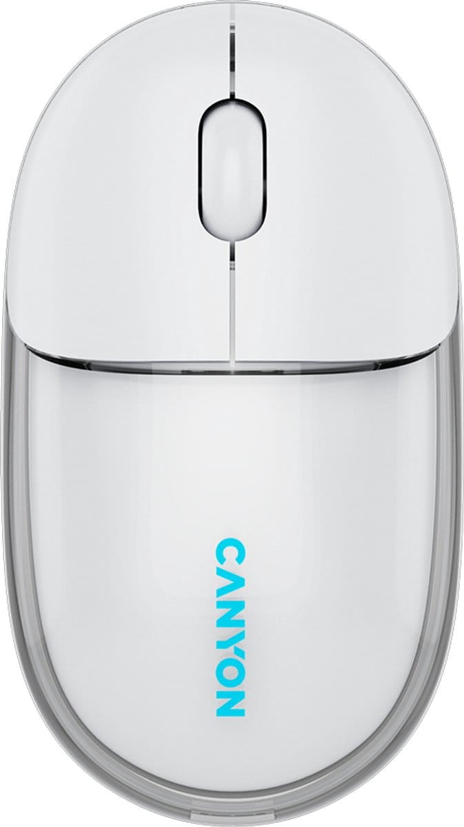 Canyon OnClick 24 - Draadloze Muizen - Transparante Behuizing - Stil - Precisie