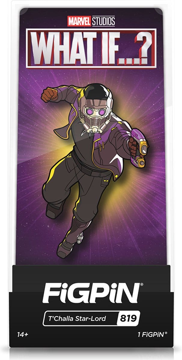 FiGPiN Marvel Studios What If...? - VerzamelPin - T'Challa Star-Lord - 819
