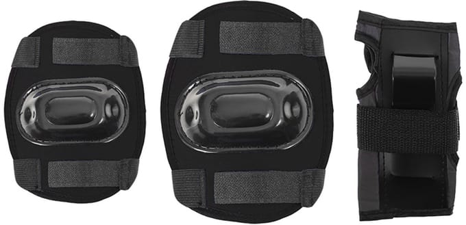 Nils Extreme - H108 Zwart - Beschermingsset - Maat M - EVA en Nylon