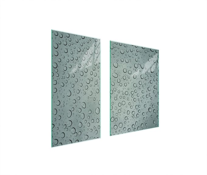 TMK ArtDeko - Snijplank - Glas - Krokendruppel Design