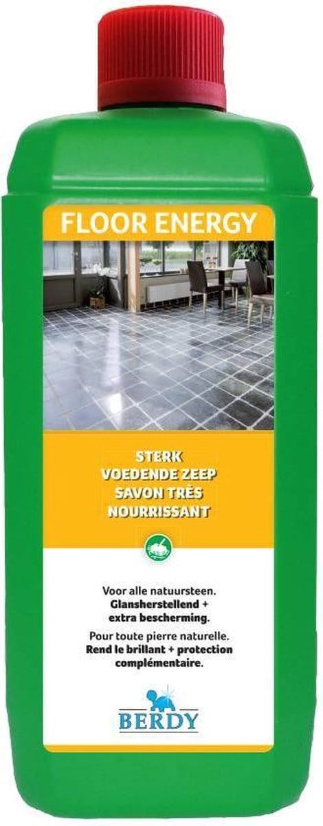Floor Energy - Voedende zeep NATUURSTEEN - Berdy - 1 L