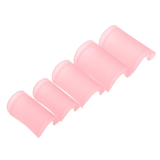 5 Pièces Protecteur de Membrane de Flûte ABS Accessoires d'Instruments Traditionnels Chinois DM‑01Rose white