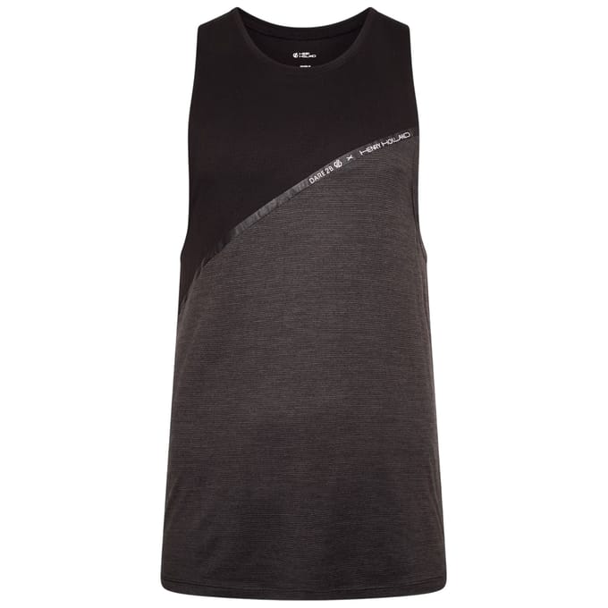 Dare 2B Heren Henry Holland No Sweat Tank Top (Zwart)