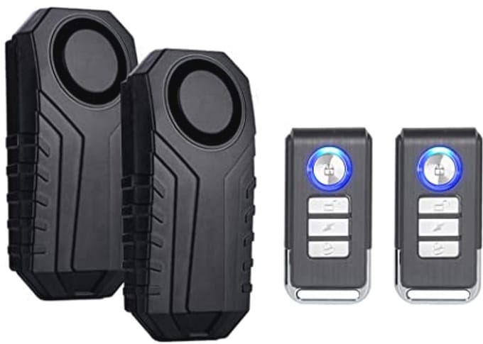 Draadloze Fiets Anti-Diefstal Alarm met Bewegingssensor en Afstandsbediening - 113dB Waterdicht