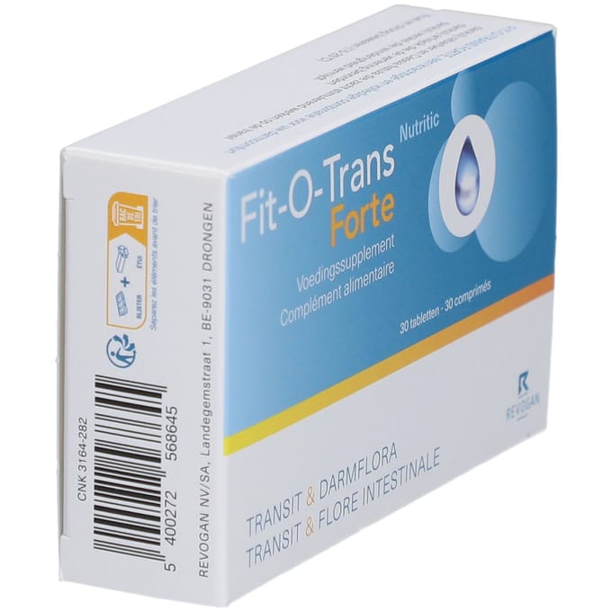 Fit-O-Trans Forte | Planten Transit & darmcomfort 30 Tabletten