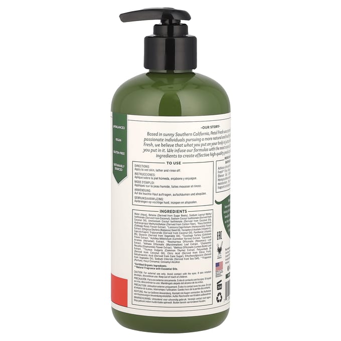 Petal Fresh Bath & Shower Gel Rose & Honeysuckle 475 ml