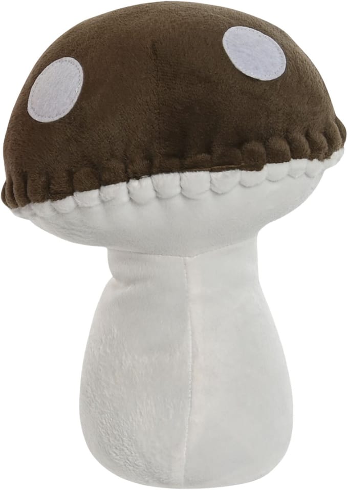 ITEM Deurstopper paddenstoel - bruin - kinderkamer - 17 x 17 x 23 cm - herfst