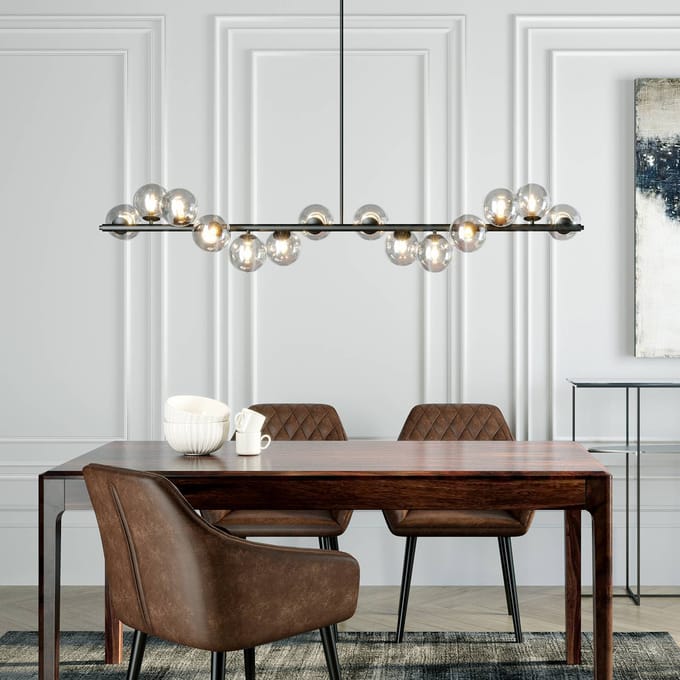 Hanglamp Scala Balls 150cm zwart Kare Design