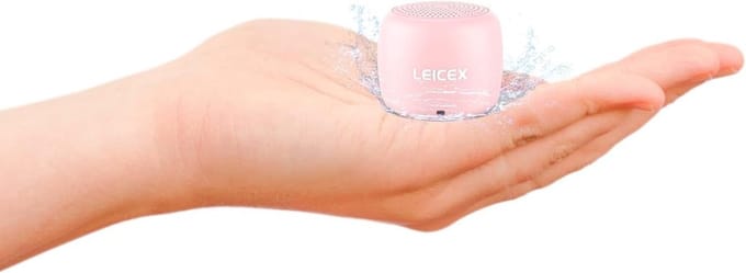 Draagbare mini-bluetooth-luidspreker met IP67 waterdichtheid - Perfect voor douche, reizen, kamer, fiets en auto