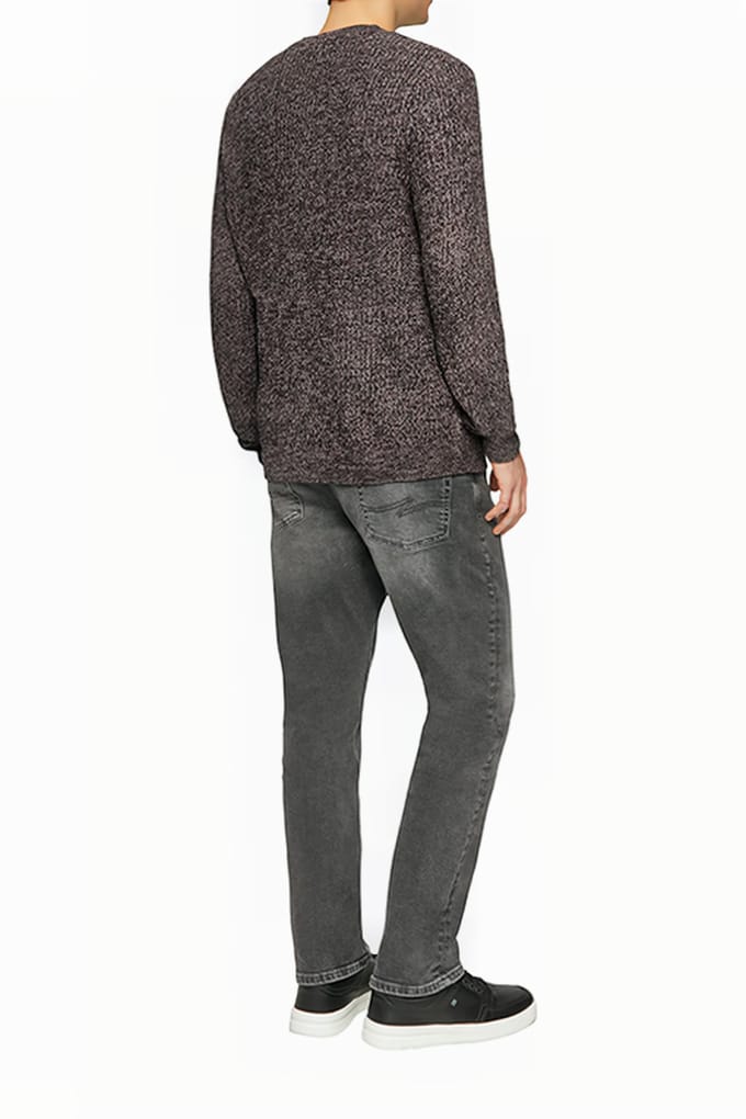 s.Oliver -qs Pullover Black Maat: M | Sweaters Outlet | Heren | Grijs