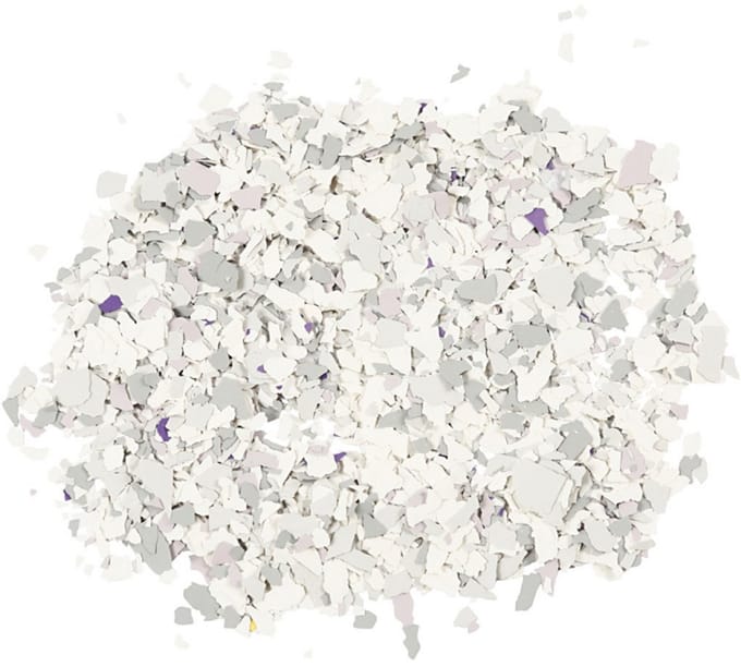 Creativ Company Terrazzo Vlokken Grijs Harmonie 90gr