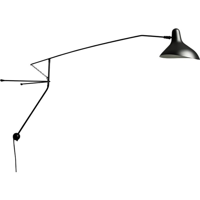 DCWéditions - MANTIS BS2 wandlamp - zwart