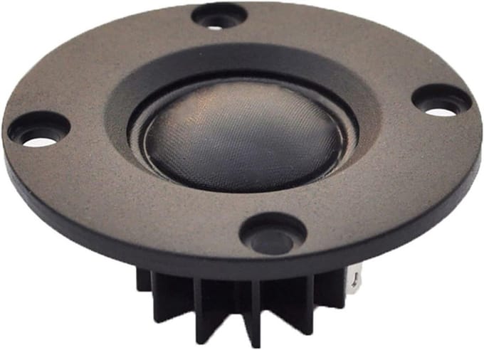 Tweeter Speaker - High Pitch Speaker - Home Theater - Silk Dome - 6 Ohm 30W - Black