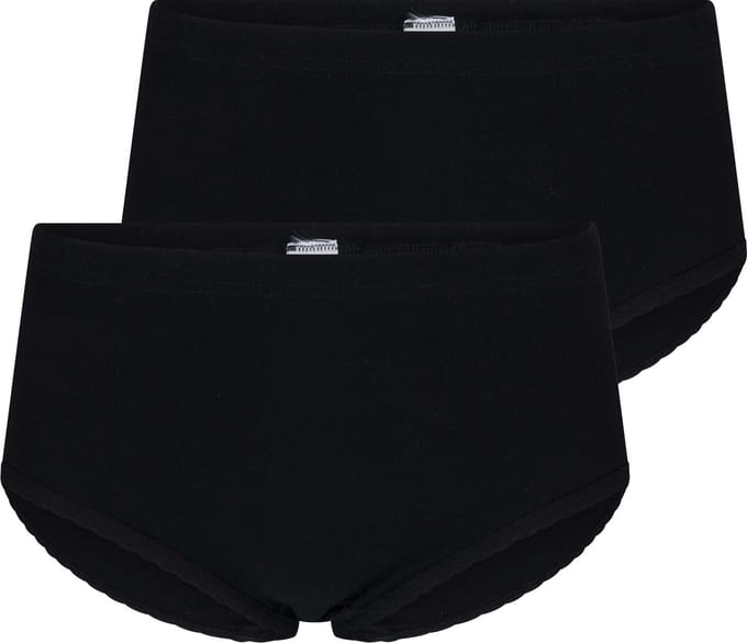 Beeren dames tailleslip Belinda 2-pack - zwart - Maat 48