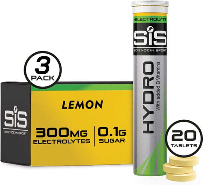 Science in Sport Hydro Tabletten, Citroen, Pak van 3