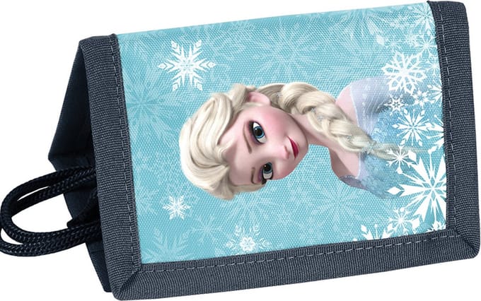 Disney Frozen Portemonnee Elsa - 12 x 8,5 x 1 cm - Polyester