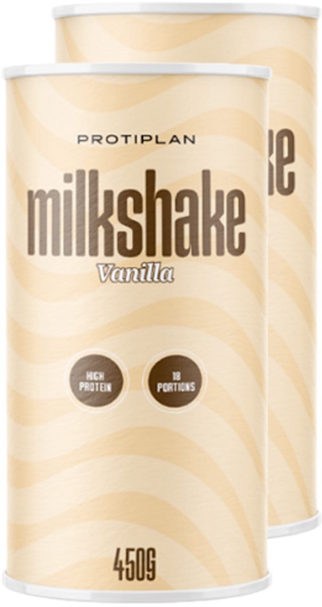 Protiplan | Proteïne milkshake | Vanilla | 3 Stuks | 3 x 450 gram