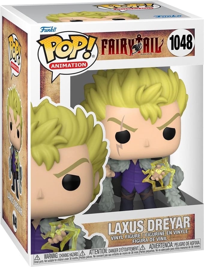 Funko Fairy Tail Verzamelfiguur POP! Animation Laxus Dreyar 9 cm Multicolours