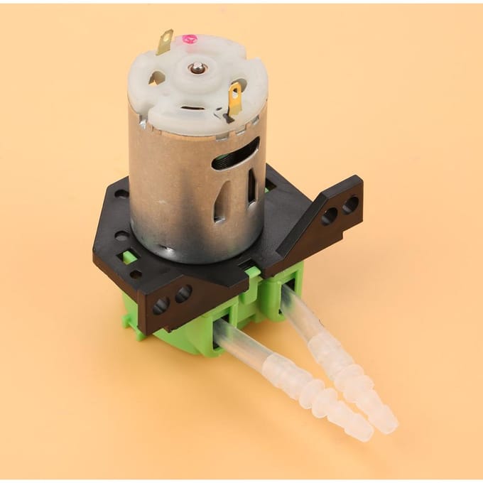 Pompe doseuse à tête péristaltique pour aquarium et laboratoire d'analyse chimique (vert  24v 3*5) vert