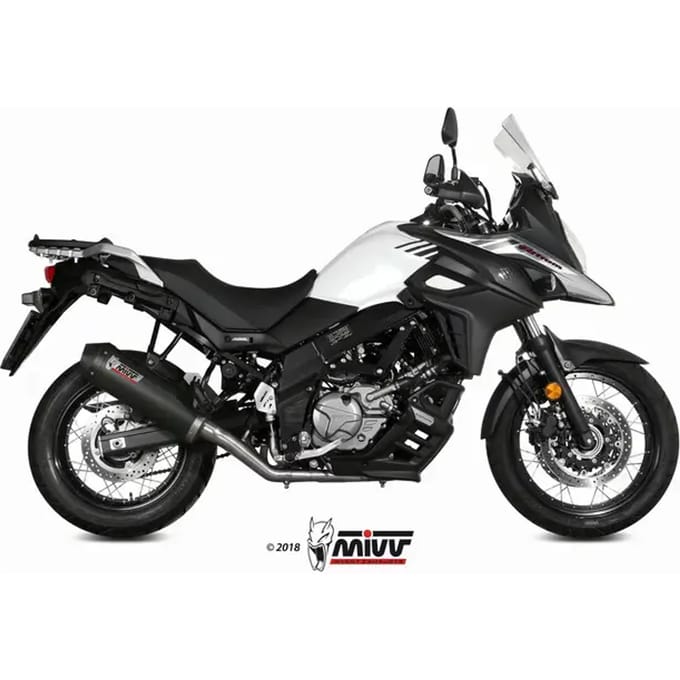 Pièces détachées uitlaat compleet systeem Mivv Oval Suzuki DL650 V-Strom