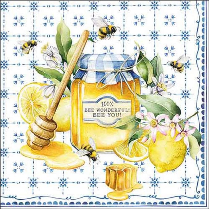 Ambiente - Lunch servetten - Bee wonderful
