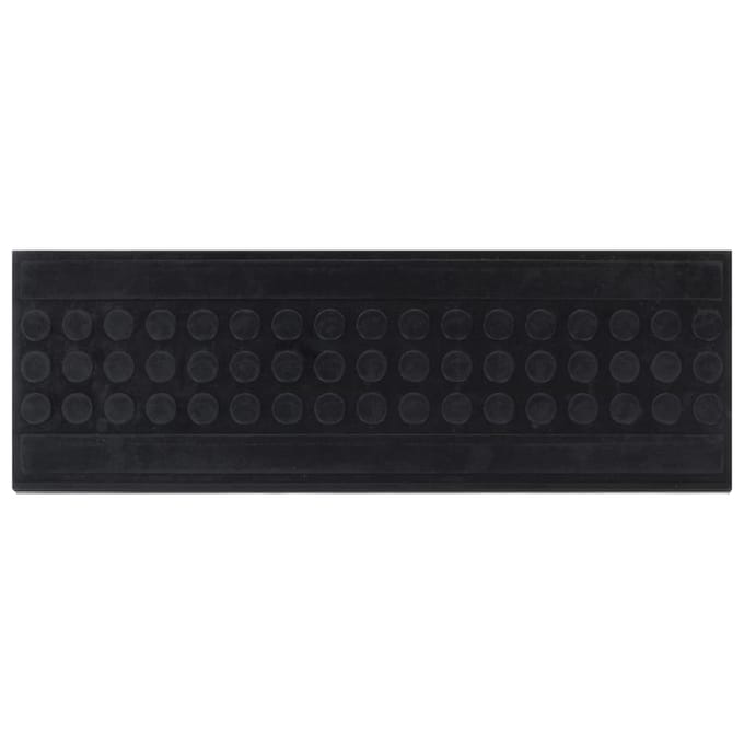 vidaXL - Trapmatten - 5 - st - 25x75 - cm - rubber