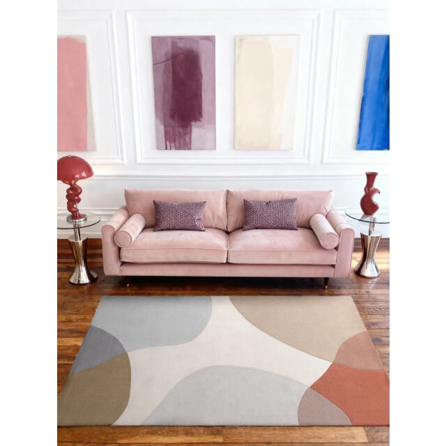 Ted Baker Ted baker hackney wol vloerkleed blauw 200x300 cm