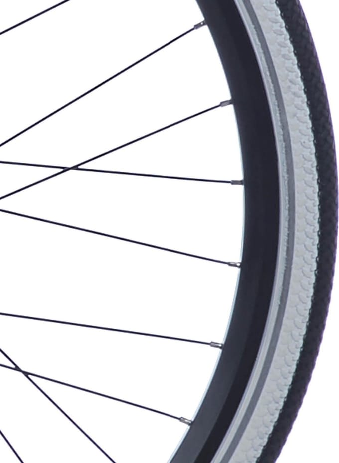 Fiets Buitenband Cortina btb Canberra 28 x 1.75 zw/wit refl
