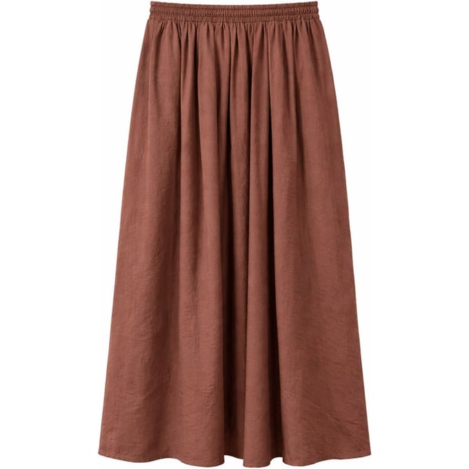 Hoge Taille Maxi Rok met Touwtje Taille