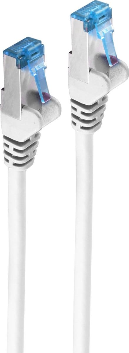 shiverpeaks BS75720-W netwerkkabel Wit 10 m Cat6a S/FTP (S-STP) Rond