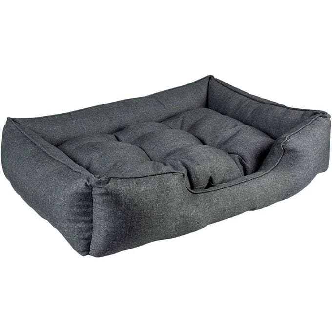 Duvo+ Duratex Hondenbed Donkergrijs M-60x80x16cm