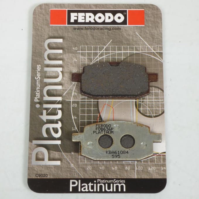 Plaquette de frein Ferodo pour Scooter PGO 50 Big max 2004 à 2005 AV Neuf