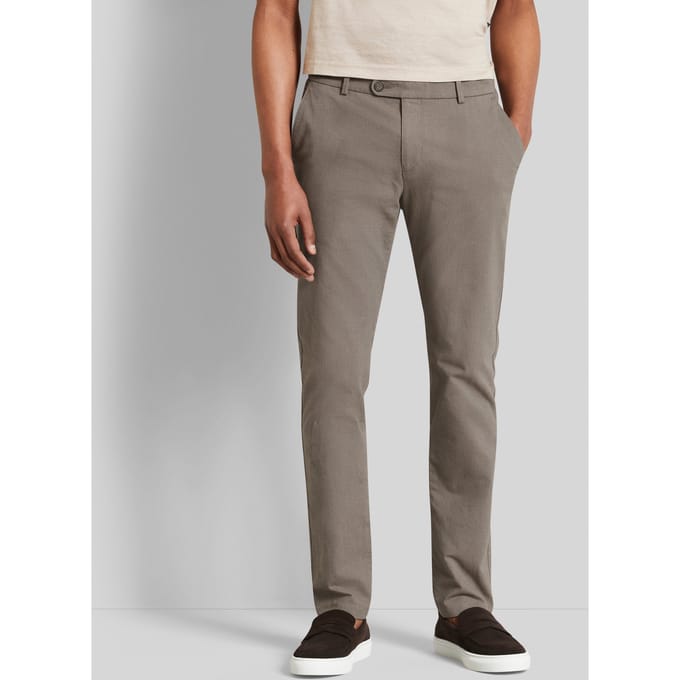 Bugatti Herren Chino in stretch katoen