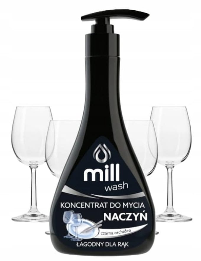 Mill Clean Czarna Orchidea - Afwasmiddel - Vochtinbrengend - 555 ml