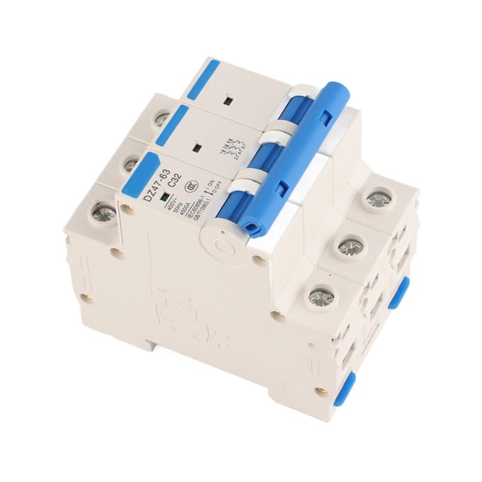 DZ47?63 3P 32A 400V Aardlekbeveiligingsautomaat