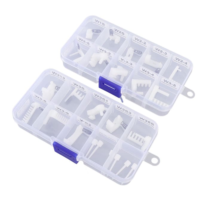 Vervangingskopgereedschap voor harde schijven ABS Multifunctioneel Gegevensherstel HDD Reparatiegereedschap voor Reparatie white