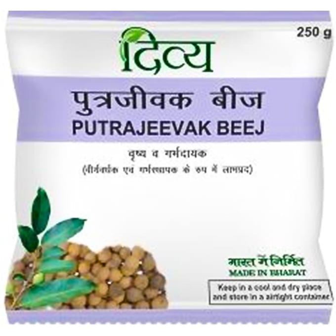 Putrajiva-zaden (250 gr), Putrajeevak Beej, Patanjali