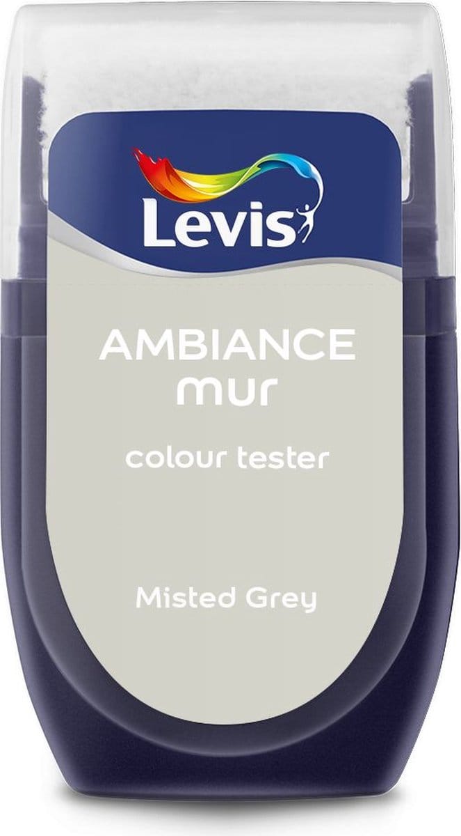 Levis - Muurverf Kleurtester Mat Mix - Misted Grey - Mengverf - 30 Ml