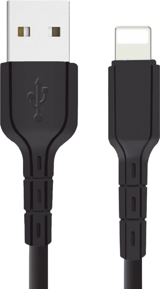 Phreeze USB naar 8-PIN - Geschikt voor iPhone - Oplader Kabel - 1 Meter - 12W - Datakabel - Verstevigd Design