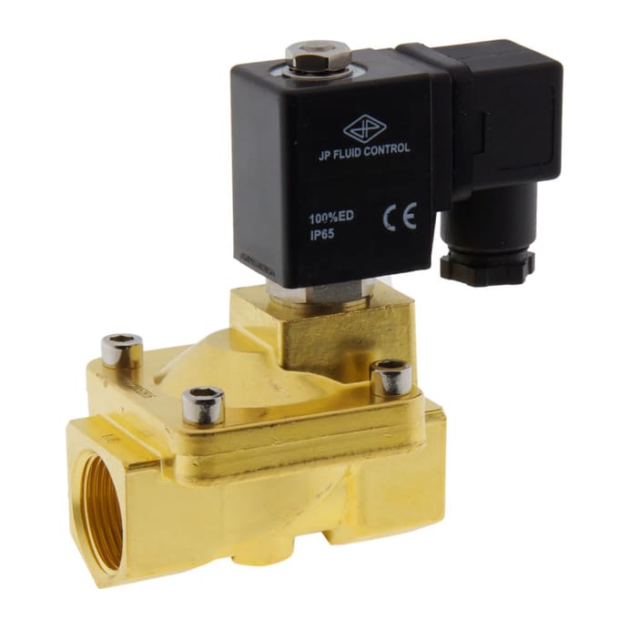 Magneetventiel ST-IA 3/4'' messing EPDM 0.5-16bar 12V DC - ST-IA034B200E-012DC