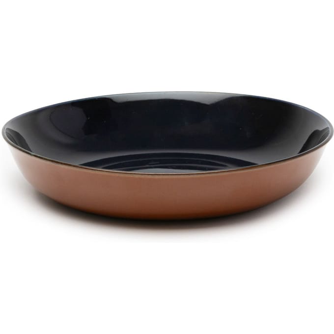 Serax Anita Le Grelle Serveerschaal - S - D17,5x3 cm - Dark blue/rust