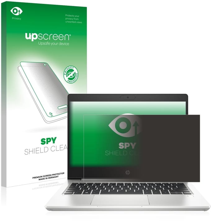 upscreen - privacy screenprotector voor HP ProBook 430 G7 - Folie Beschermfolie Blauwlichtfilter