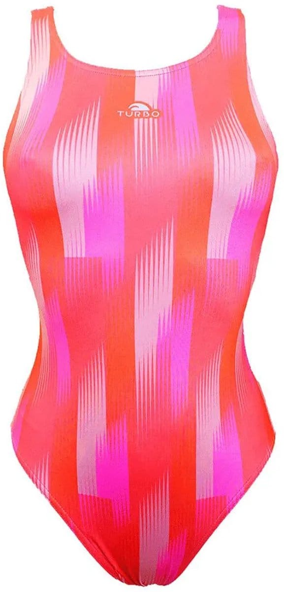 Turbo Geo Zig Zwemkleding Rood,Roze 3XL Vrouw