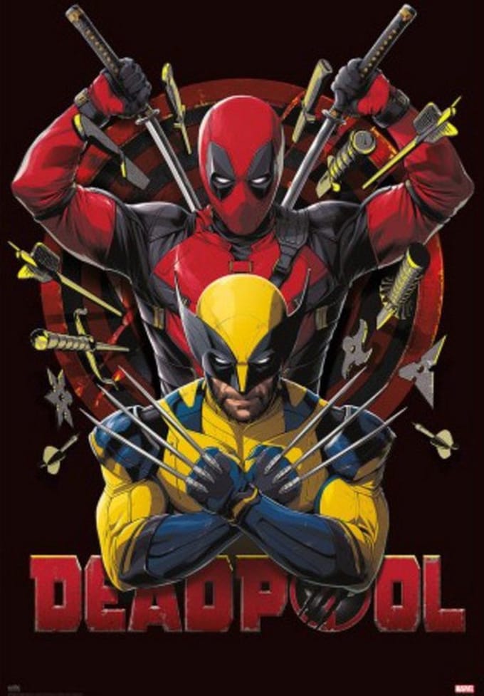 Poster Marvel - Deadpool - Wolverine 2 61x91,5cm