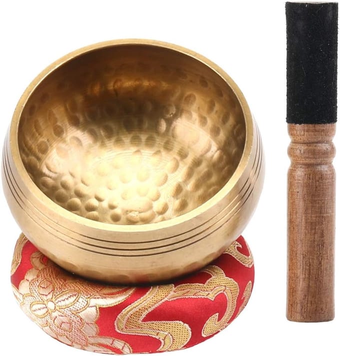 Cuhostki 1 Set Singing Bowl Koper - Meditatie, Therapie, Ontspanning