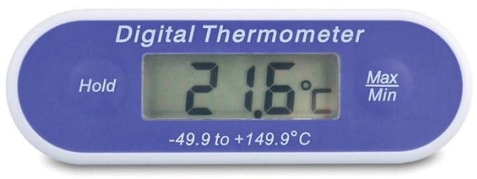 ETI – Robuuste Pocketthermometer - T-greep - Nauwkeurig - 125 mm lang