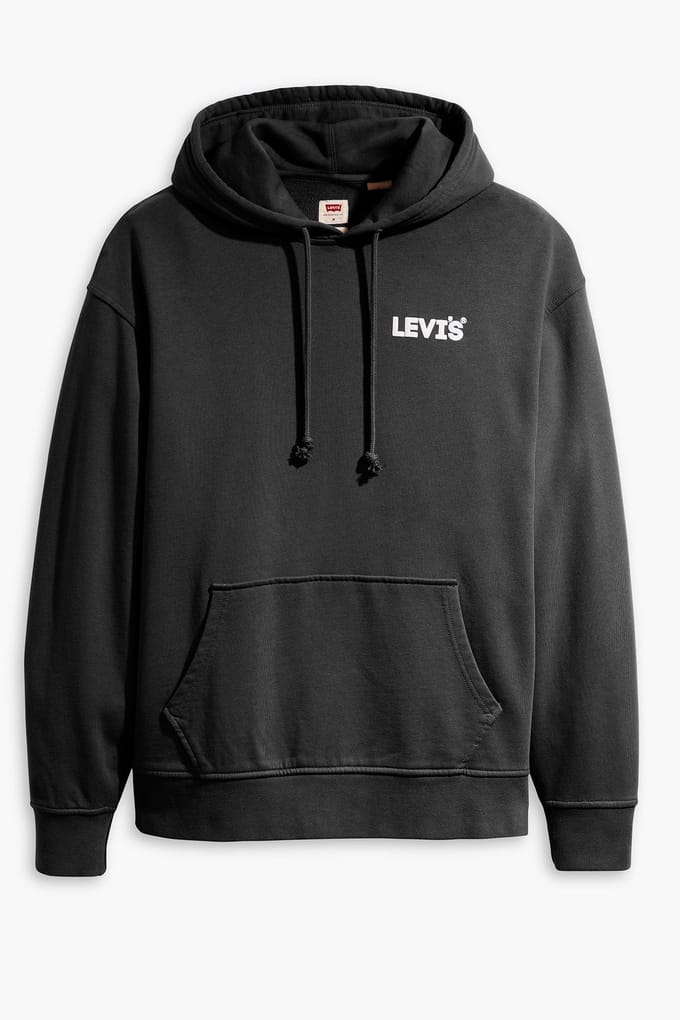 Levi's Relaxed Fit Graphic Hoodie Größe: L | Kaputzenpullis Outlet | Herren