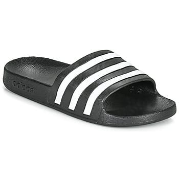 Adidas adilette Sneakers Heren - Zwart - Maat 42 2/3 - Rubber