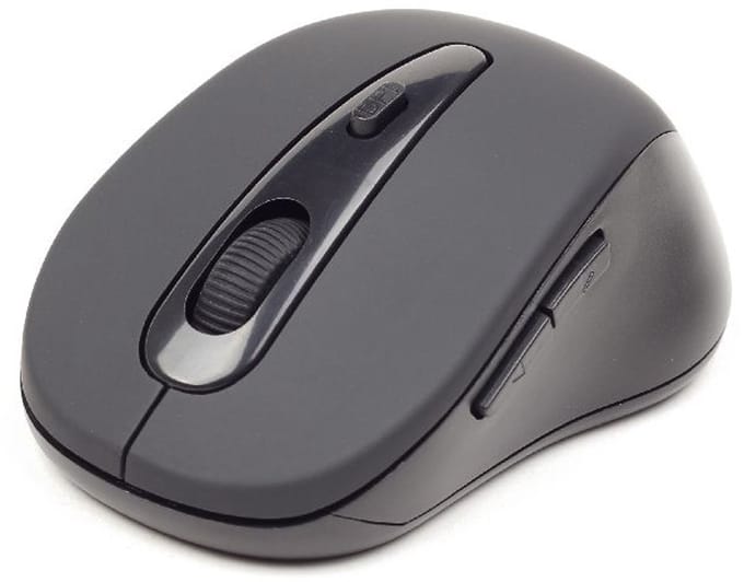 Gembird Blueooth wireless mouse - Muis - Optisch - 6 knoppen - Zwart