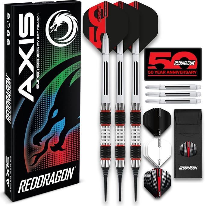 Softtip Darts Set - Dartpijlen Tungsten - Precisie Werpen - Uitstekende Grip - 18g - Zilver